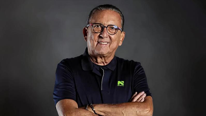 Galvão Bueno está narrando a Copa do Mundo pelo SBT e NSports.