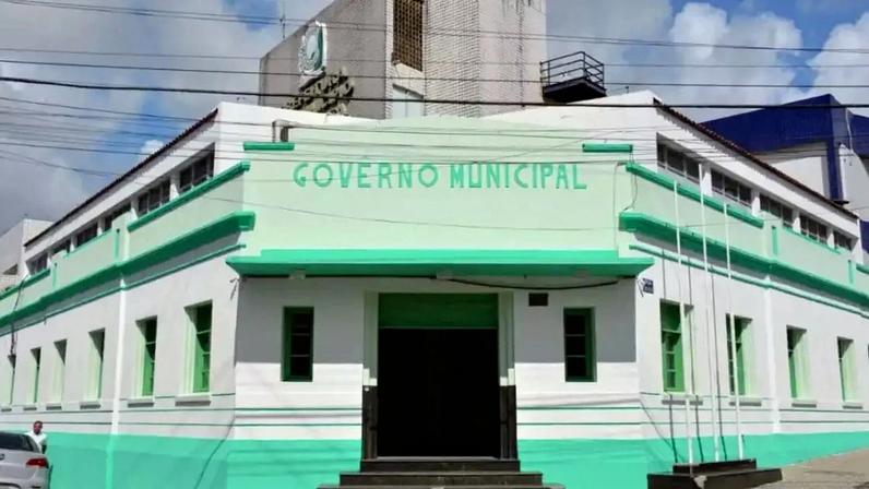 Fachada da prefeitura do Ipojuca.