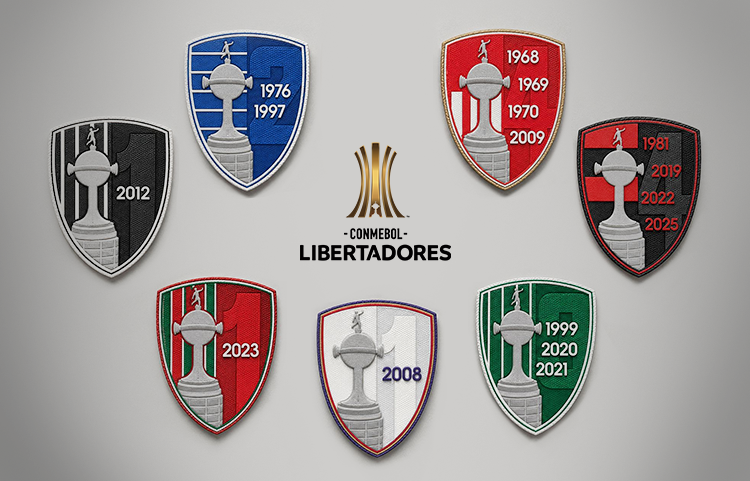 Campeões da Libertadores ganham novos patches especiais