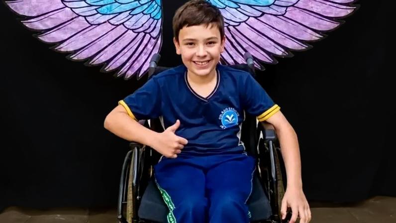 Murilo, 11 anos, precisa de sua ajuda para conquistar a independência
