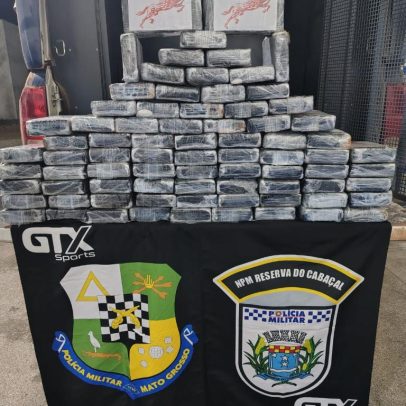 Avião com 78 pacotes de cocaína encontrado no interior de Mato Grosso