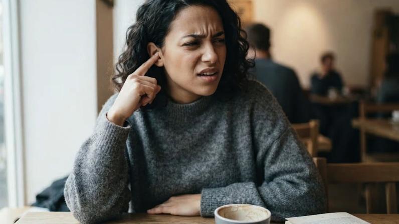 Ouvido tampado nem sempre é excesso de cerúmen. (Foto: Fala Ciência via Gemini)