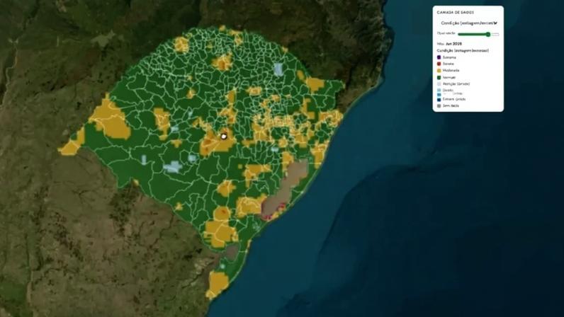 Foto: Reprodução Seapi / Porto Alegre 24 horas