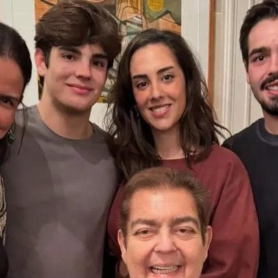Esposa de Faustão emociona ao falar de saúde após 4 transplantes em dois anos