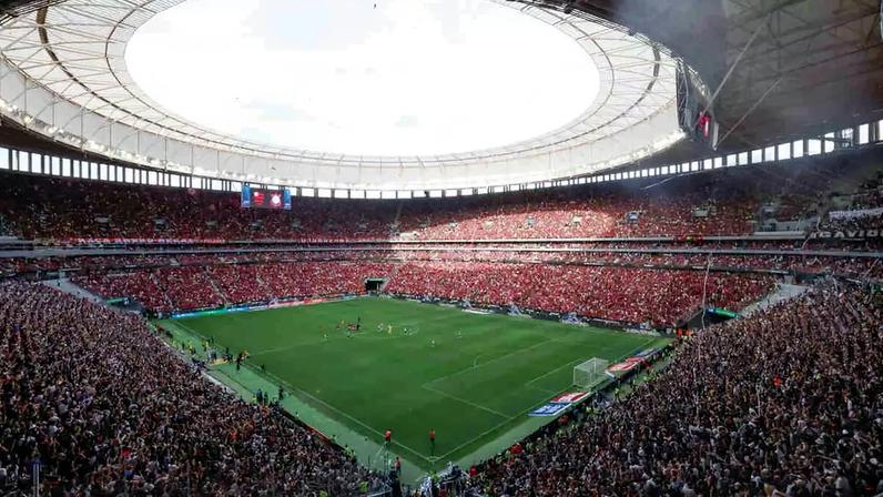Flamengo tem o costume de atuar no Mané Garrincha –