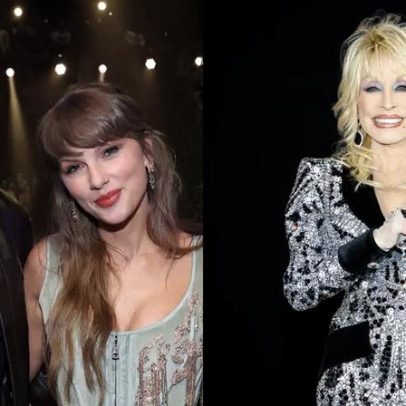 Dolly Parton agradece doação de 2 milhões de dólares de Swift e Kelce à Biblioteca da Imaginação