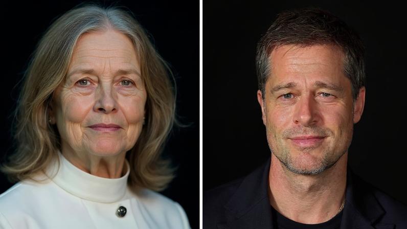 Jodie Foster provoca Brad Pitt por filme ter sido feito por IA: 'Não foi?'