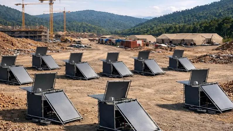 Há anos que a indústria da energia eólica sonha com uma turbina que possa ser montada sem concreto ou maquinário pesado. A França respondeu: