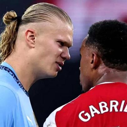 Haaland e Gabriel Magalhães: rivalidade da Premier League pode decidir jogo Brasil x Noruega