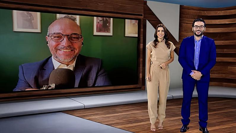 Márcio Coimbra, Renata Caetano e Alexandre Pires