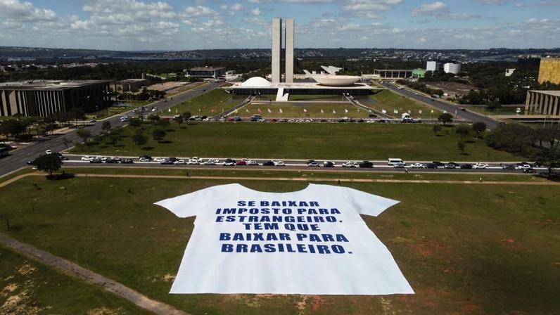 ISONOMIA - Protesto de entidades empresariais em Brasília: pedido para taxar pequenas importações