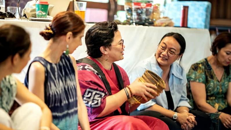 Women’s support group in Southeast Asia.