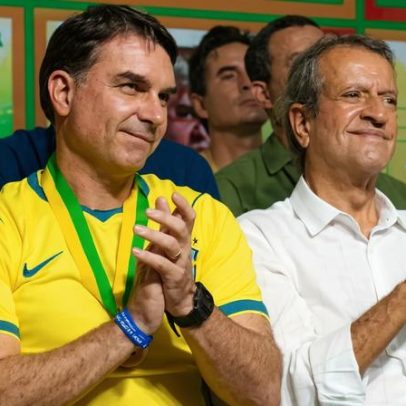 Flávio Bolsonaro e Valdemar discutem crise com Michelle após vídeo