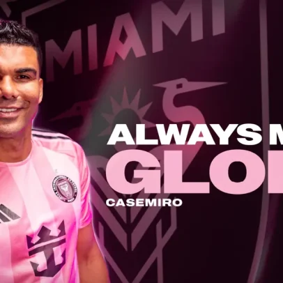 Casemiro é anunciado pelo Inter Miami e se junta a Messi na MLS