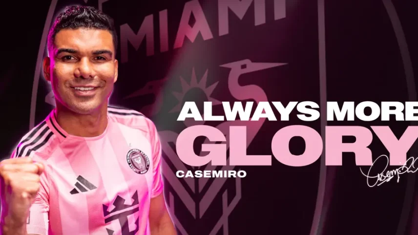Casemiro é anunciado pelo Inter Miami e se junta a Messi na MLS