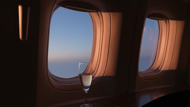 A passenger has claimed one small gesture towards the cabin crew assisting in a string of unexpected perks, such as Champagne, being offered during a flight.