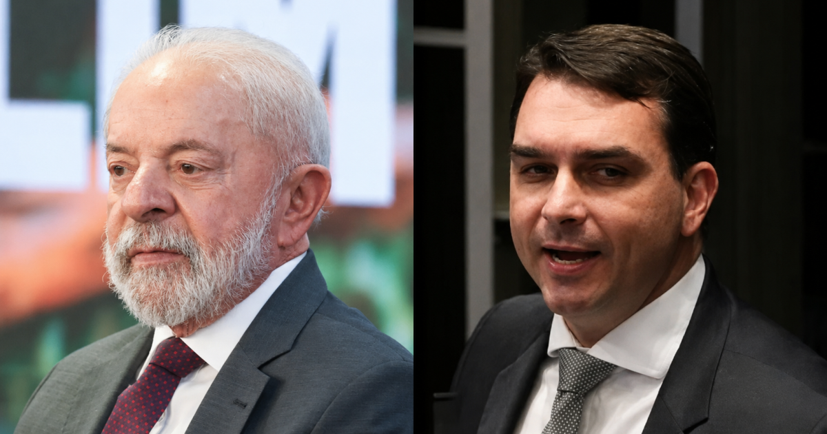 Datafolha: Lula tem 48�lávio Bolsonaro 43% no 2º turno