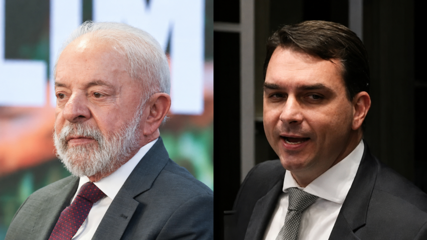 Datafolha: Lula tem 48% e Flávio Bolsonaro 43% no 2º turno