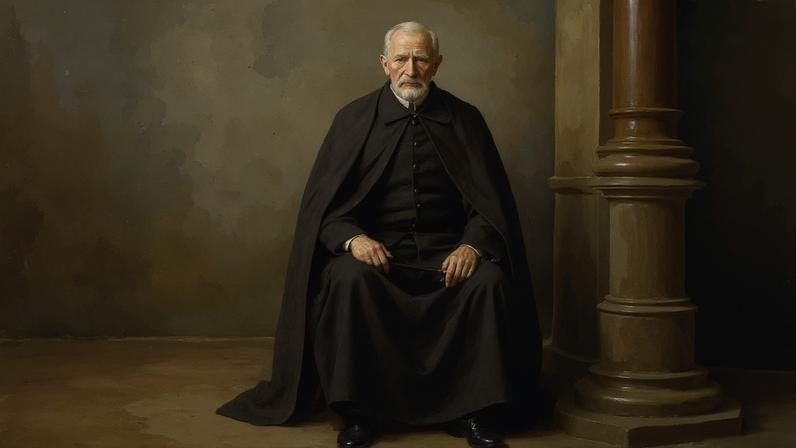 Padre Perereca: influência apagada. (Foto: Imagem gerada pelo ChatGPT)