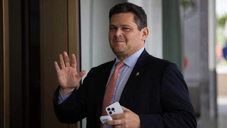 Foto colorida de Davi Alcolumbre, senador do União Brasil - Metrópoles