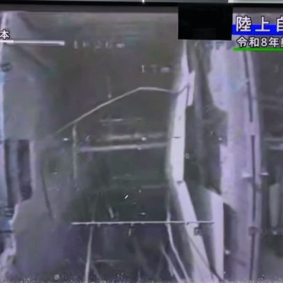 Vídeo mostra destruição em shopping após terremoto no Japão