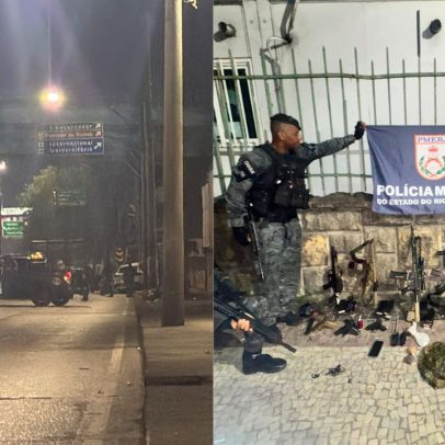 PM e quatro suspeitos morrem em tiroteio na Avenida Brasil, no Rio