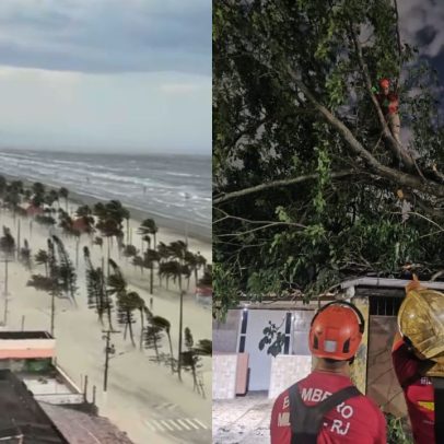 Após ventania deixar cinco mortos, tempo melhora em SP e RJ
