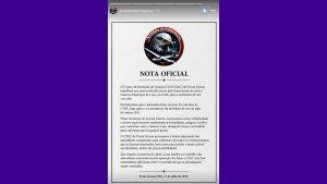 Aeroclube de Ponta Grossa lamenta morte de aluno durante trote | Reprodução/Instagram