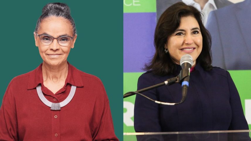 Marina Silva e Simone Tebet lideram disputa ao Senado em São Paulo