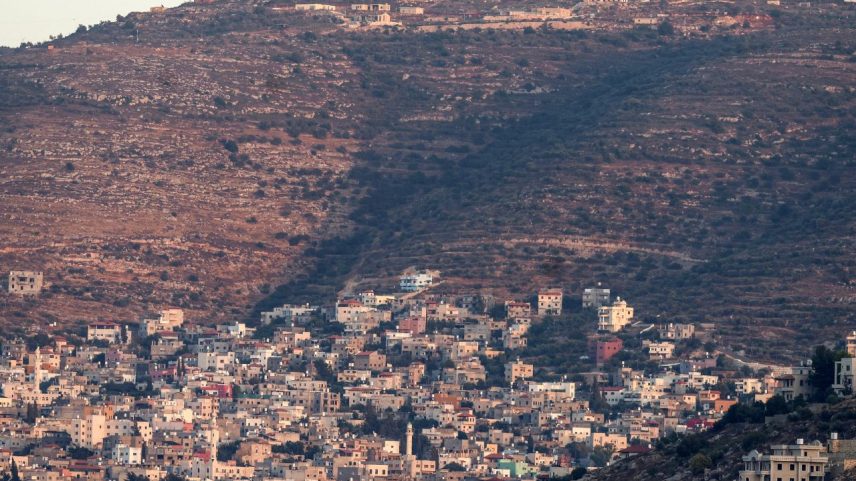 Vila palestina de Beit Furik, nos arredores de Nablus | Foto: Zain Jaafar/AFP