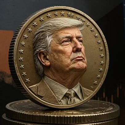 Trump lucra mais de US$ 1 bilhão com criptomoedas em 2025