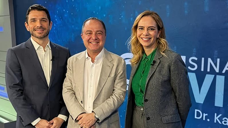 Kalil recebeu os psiquiatras Camila Magalhães Silveira e Guilherme Polanczyk
