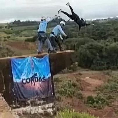 Indiciada pela morte de jovem em salto sem cordas, organizadora de evento de rope jump