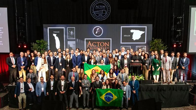 Brasileiros na Acton University: preocupação com ameaças à liberdade. (Foto: Divulgação/Acton University)