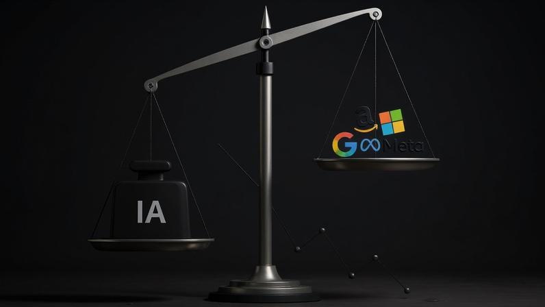 Governos tentam criar regras para a inteligência artificial enquanto empresas aceleram o desenvolvimento de modelos cada vez mais avançados (Montagem EXAME/Canva)
