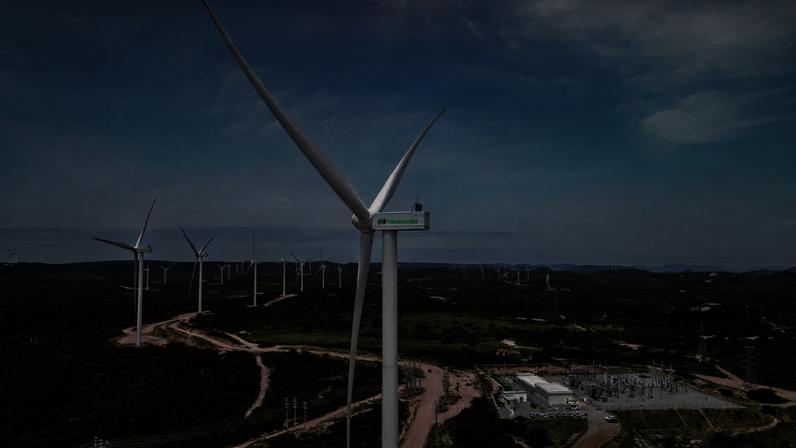 Imagem relacionada ao setor de energia eólica