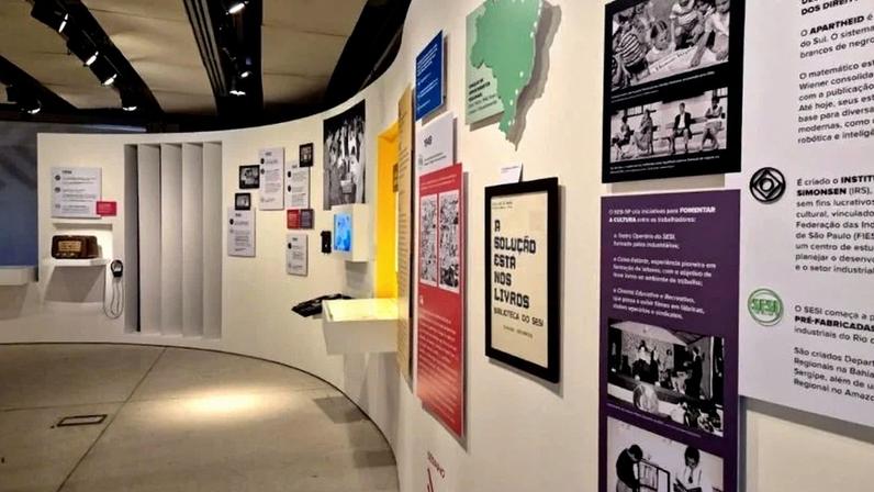 Exposição relembra 80 anos do Sesi: passado, presente e futuro