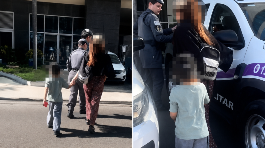 Filipina grávida e filho de 4 anos são resgatados de cárcere privado