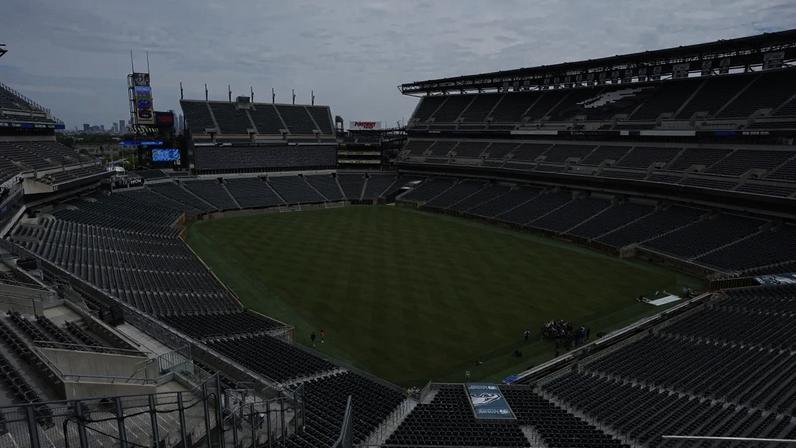 Estádio da Filadélfia vai ser o palco da partida entre Paraguai e França neste sábado, 4 (Mitchell Leff/Getty Images)