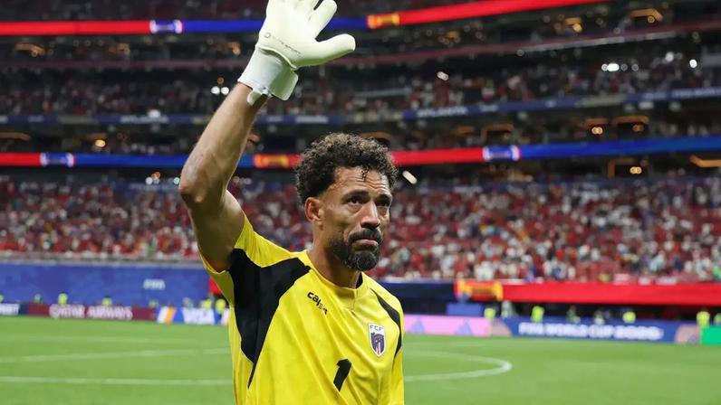 Vozinha, o goleiro-herói da brava seleção de Cabo Verde, conjunto de ilhas africano (Patrick Smith - FIFA/FIFA/Getty Images)