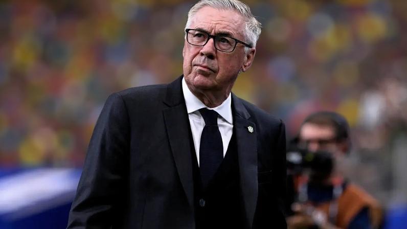 Técnico da seleção brasileira, Carlo Ancelotti (Pablo Morano/BSR Agency/Getty Images)