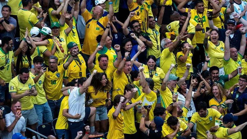 Torcida brasileira: jogos grandes são mais emocionantes
