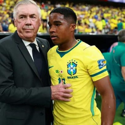 Endrick afirma que Ancelotti prioriza a equipe em detrimento de decisões pessoais