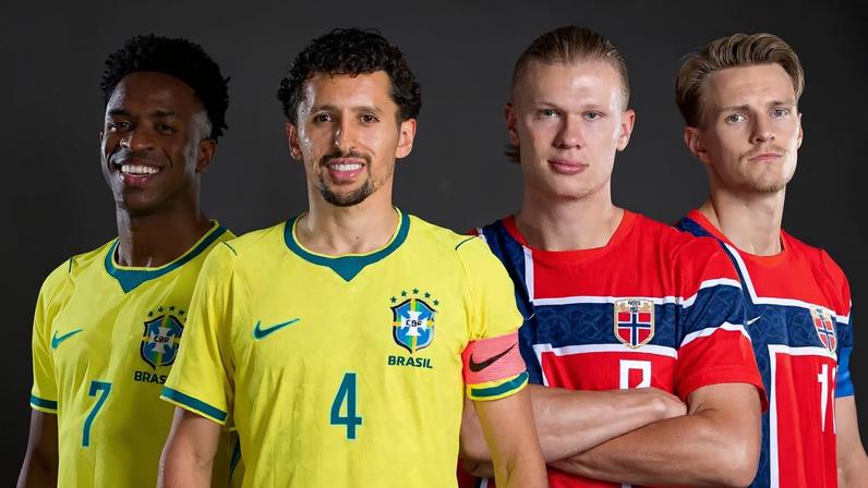 Brasil x Noruega: prévia, previsões, esquema, jogadores-chave e como assistir