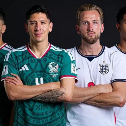 México recebe Inglaterra de Kane no Azteca, Brasil de olho
