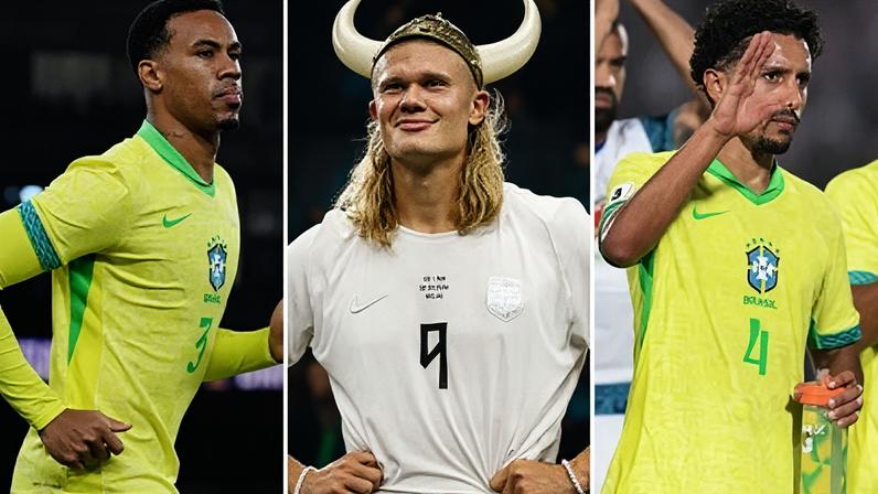 Haaland enfrenta dupla no domingo (5) pelas oitavas de final da Copa do Mundo
