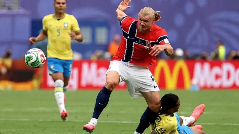 Haaland celebra classificação contra o Brasil: “É inacreditável”