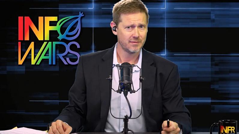 Tim Heidecker impersonates Alex Jones in the Onion's new *Infowars* parody show.
