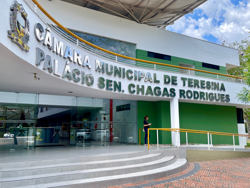 Fachada da Câmara Municipal de Teresina