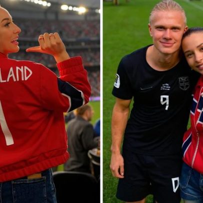 Quem é a ex-jogadora de futebol e namorada de Haaland?